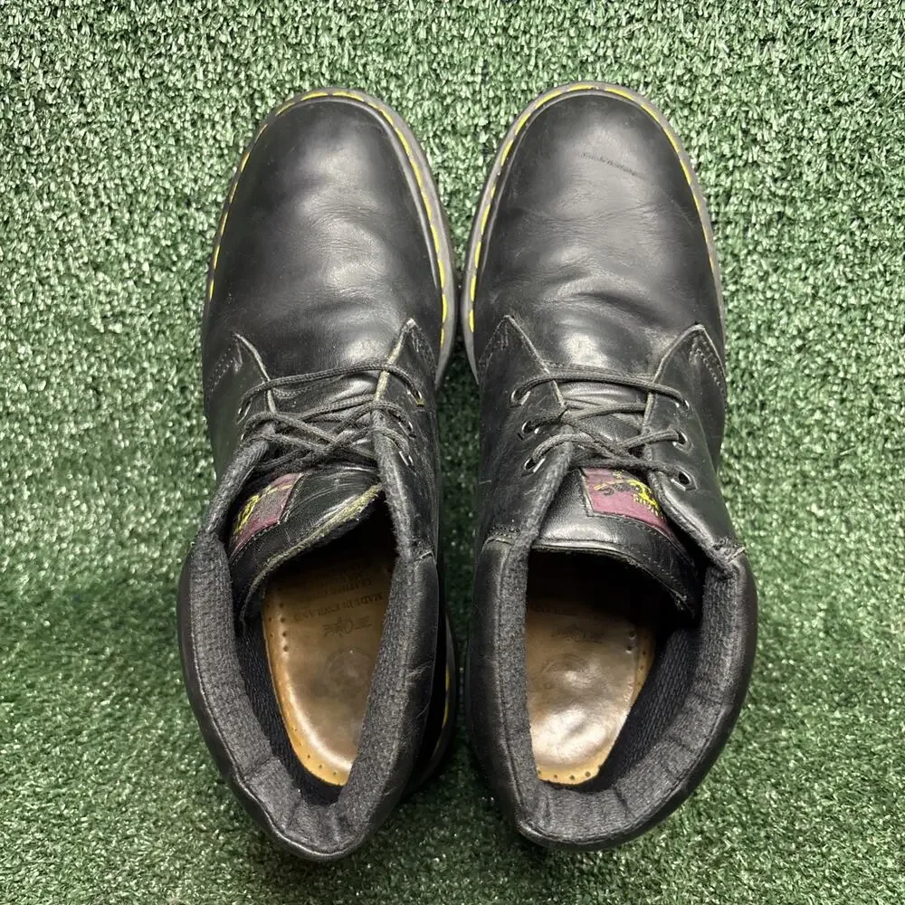 Dr.‎ Martens 8057 Black Leather Chukka Boots Size US 11 / UK 10 Made in England